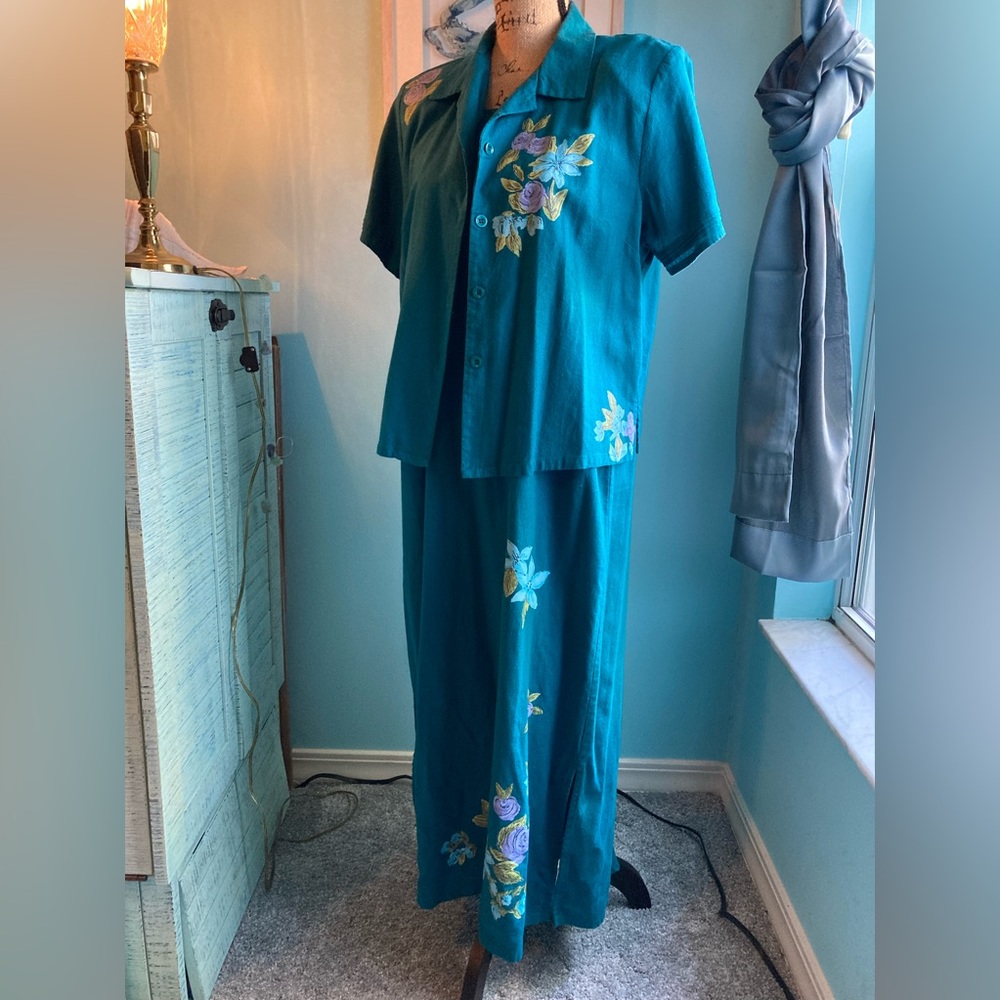 Studio Ease long dress, sleeveless with jacket